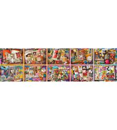 Puzzle Ravensburger Mickey à travers les années 40320 Pzs