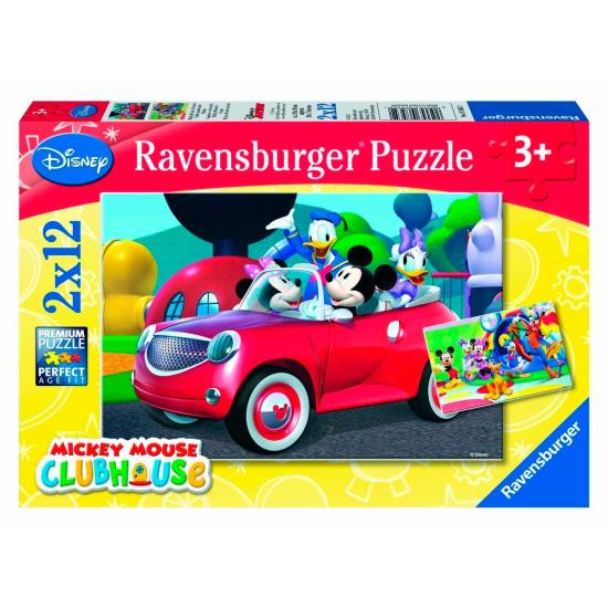 Puzzle Ravensburger Mickey et compagnie 2x12 pièces
