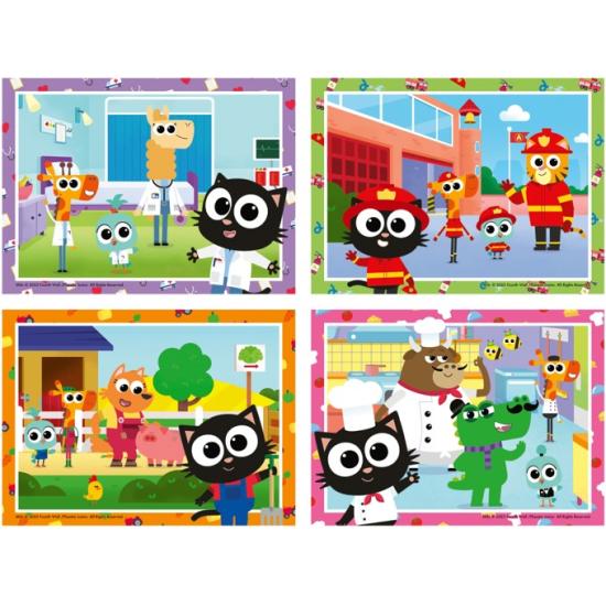 Puzzle Ravensburger Milo Progressif 12+16+20+24 Pièces Puzzle Ravensburger Milo Progressif 12+16+20+24 Pièces