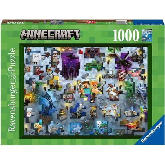 Ravensburger Minecraft Mobs Puzzle 1000 pièces