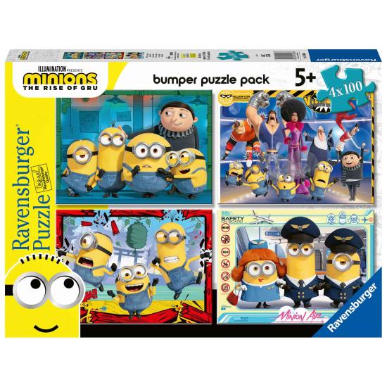 Ravensburger Minions 2 Puzzle 4 x 100 pièces