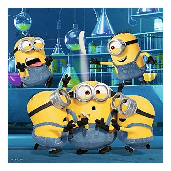 Puzzle Ravensburger Funny Minions 3x49 pièces