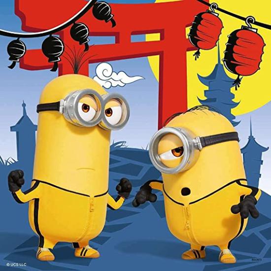 Puzzle Ravensburger Funny Minions 3x49 pièces