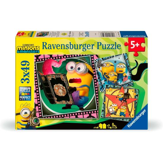 Puzzle Ravensburger Minions III 3x49 pièces