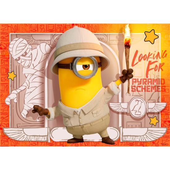 Puzzle Ravensburger Minions III 4 x 100 pièces