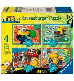 Puzzle Ravensburger Minions III progressif 12+16+20+24 pcs