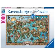 Ravensburger Mysterious Atlantis Puzzle 1000 pièces
