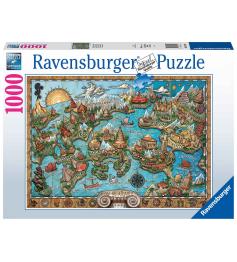 Ravensburger Mysterious Atlantis Puzzle 1000 pièces