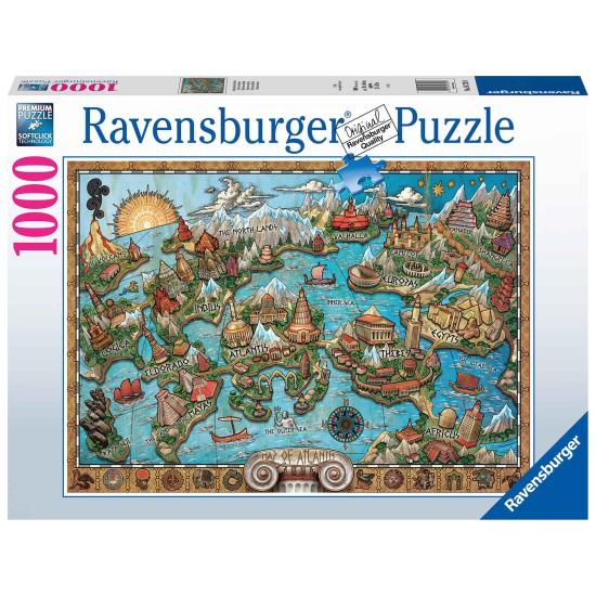 Ravensburger Mysterious Atlantis Puzzle 1000 pièces