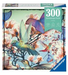 Ravensburger Moment Puzzle Colibri et papillon 300 pièces