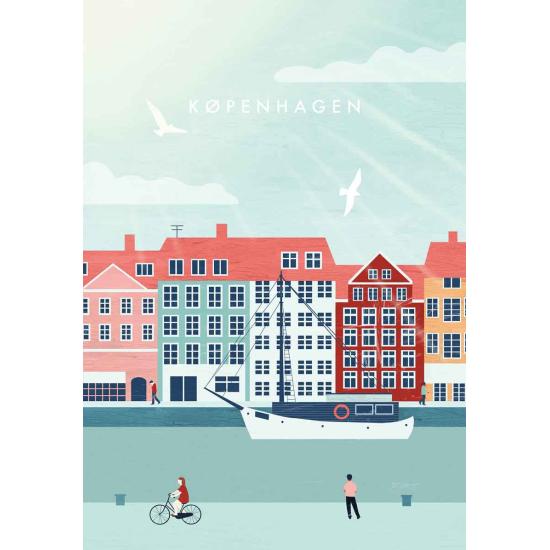 Puzzle Ravensburger Moment Copenhagen 300 pièces