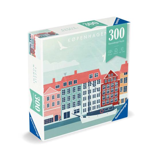 Puzzle Ravensburger Moment Copenhagen 300 pièces