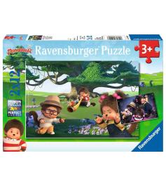 Puzzle Ravensburger Monchhichi Play and Dream 2x12 Pzs