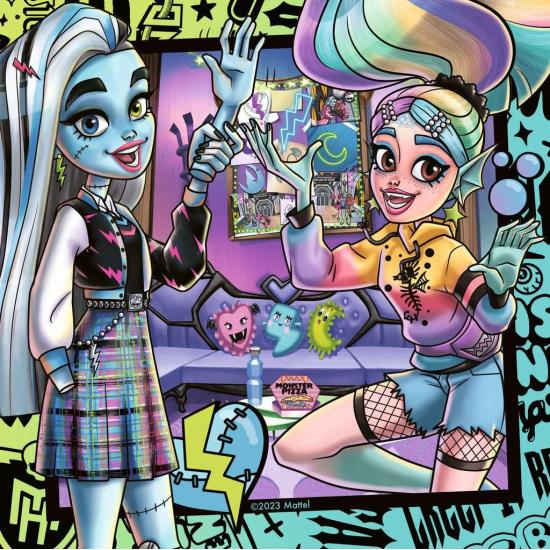 Puzzle Ravensburger Monster High de 3x49 pièces Puzzle Ravensburger Monster High de 3x49 pièces