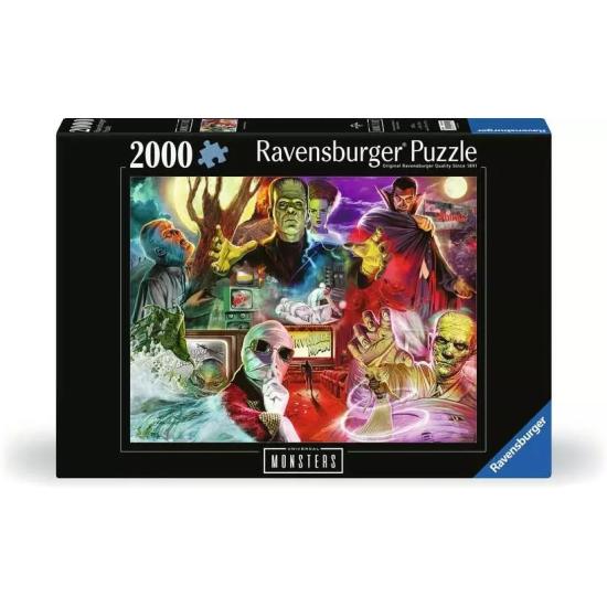 Ravensburger Puzzle Monstres Universels 2000 pièces