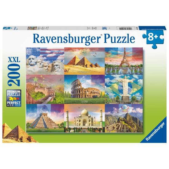 Ravensburger Puzzle World Monuments XXL 200P