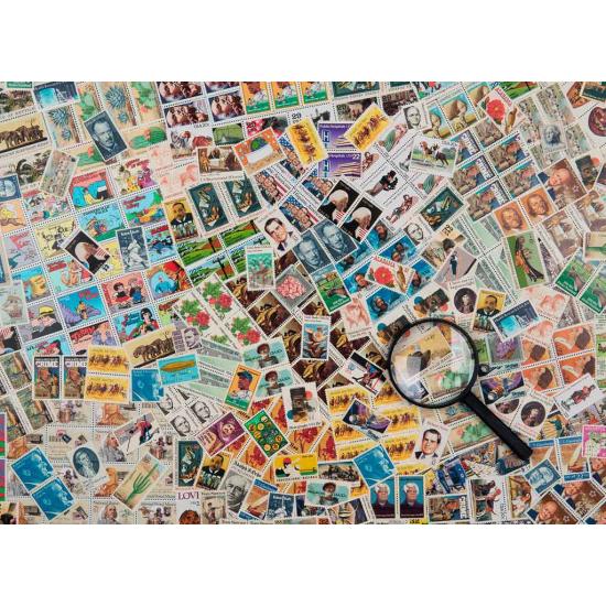 Puzzle Ravensburger Beaucoup de Timbres 500 Pièces
