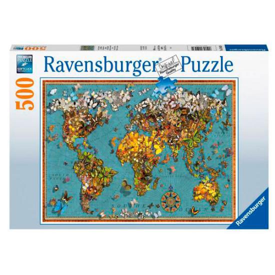 Ravensburger Puzzle Monde des papillons 500 pièces