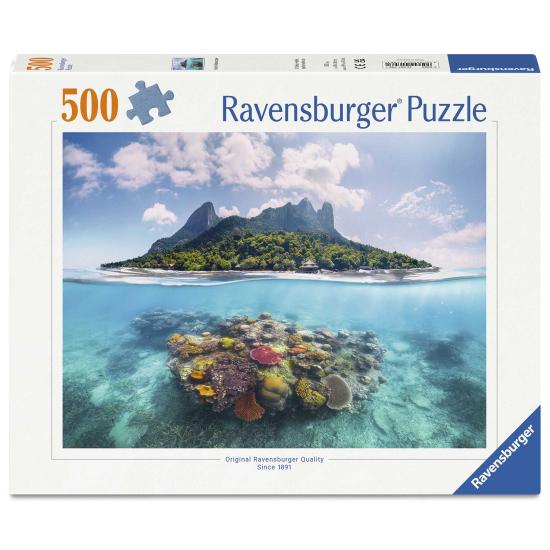 Puzzle Ravensburger Monde Insulaire Et Corallien 500 Pièces