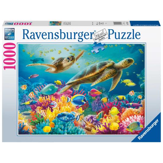Ravensburger Puzzle Monde sous-marin Bleu 1000 pièces