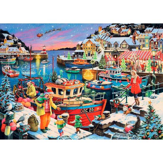 Puzzle de Noël familial Ravensburger 1000 pièces
