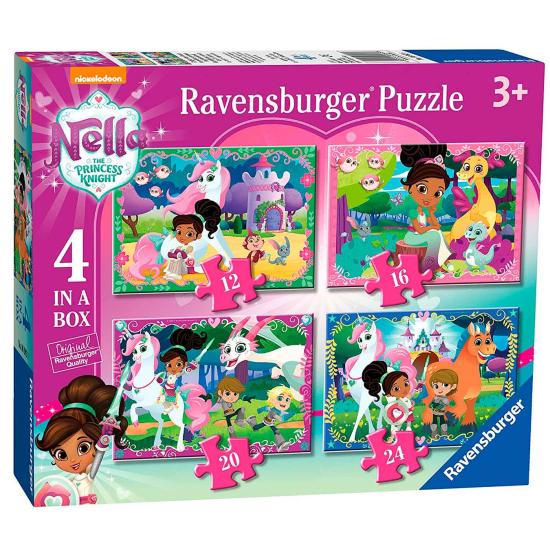 Ravensburger Puzzle Nella La Princesse Vaillante Progressif 12