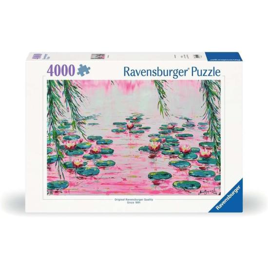 Puzzle Ravensburger Nénuphars Roses 4000 pièces