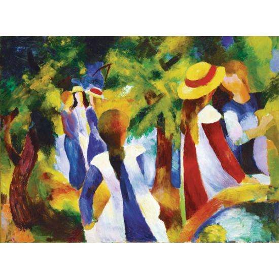 Ravensburger Puzzle Filles parmi les arbres 300 pièces