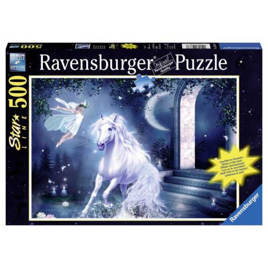 Ravensburger Puzzle Mystic Phosphorescent Night of 500 Ravensburger Puzzle Mystic Phosphorescent Night of 500