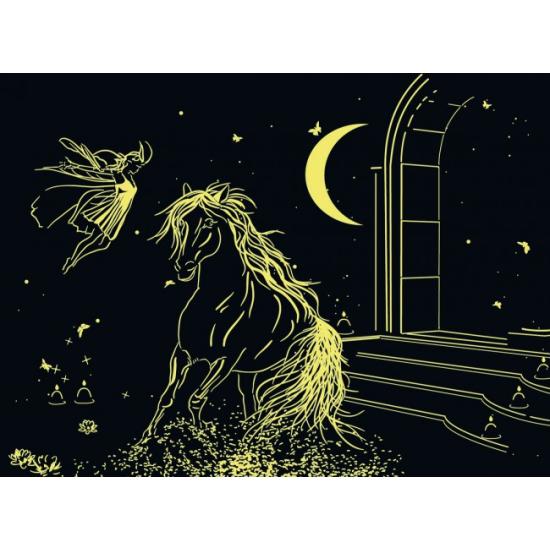 Ravensburger Puzzle Mystic Phosphorescent Night of 500 Ravensburger Puzzle Mystic Phosphorescent Night of 500