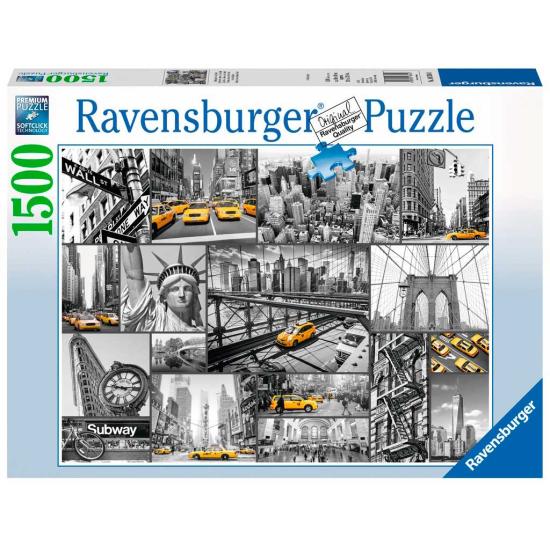Ravensburger Puzzle Color Note à New York 1500 pièces
