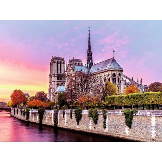 Ravensburger Notre Dame au coucher du soleil Puzzle 1500 pièces