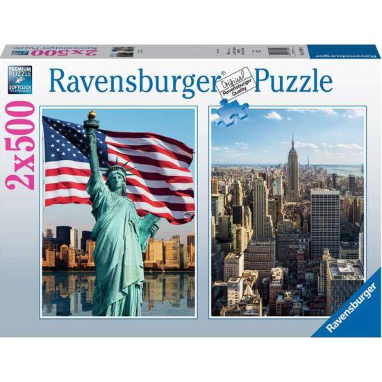 Ravensburger New York Puzzle 2 x 500 pièces