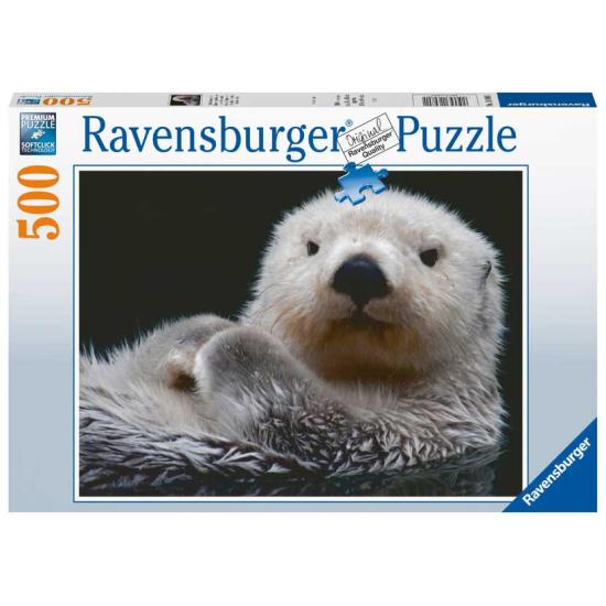 Ravensburger Puzzle 500 pièces avec loutre mignonne