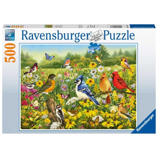Ravensburger Oiseaux dans le pré Puzzle 500 pièces