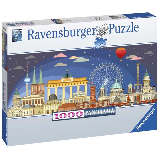 Ravensburger Panorama Berlin la nuit Puzzle 1000 pièces