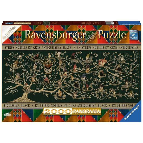 Puzzle Ravensburger Panorama Arbre généalogique Harry Potter