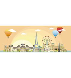 Ravensburger Panorama Paris Puzzle 1000 pièces