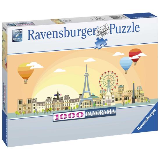 Ravensburger Panorama Paris Puzzle 1000 pièces