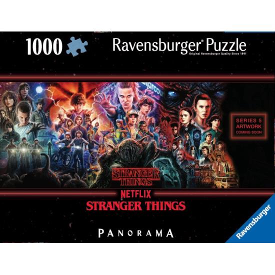 Puzzle Ravensburger Panorama Stranger Things 1000 Pcs
