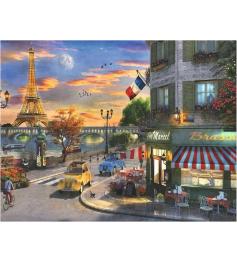 Puzzle Ravensburger Paris au coucher du soleil, 2000 pièces