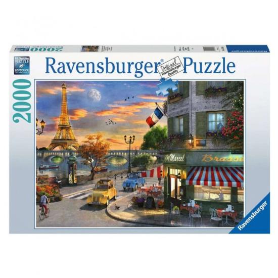 Puzzle Ravensburger Paris au coucher du soleil, 2000 pièces