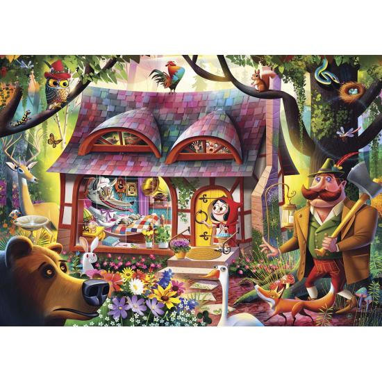 Puzzle Col de Ravensburger, Petit Chaperon Rouge 1000 pièces