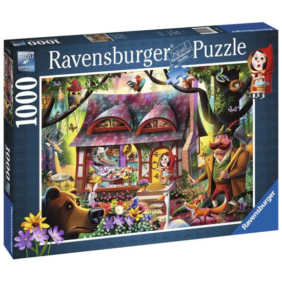 Puzzle Col de Ravensburger, Petit Chaperon Rouge 1000 pièces