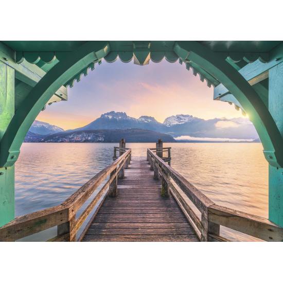 Puzzle Ravensburger Passerelle Du Lac D'Annecy 1000 Pcs