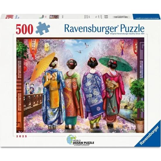 Puzzle Ravensburger Promenade Fleurie 500 Pièces