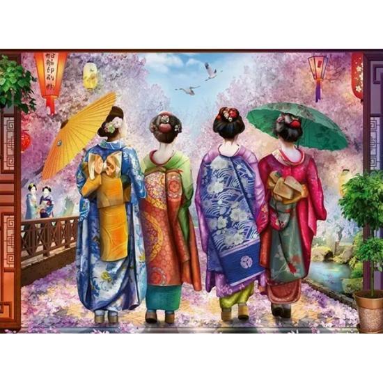 Puzzle Ravensburger Promenade Fleurie 500 Pièces