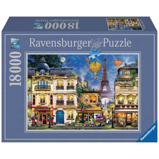 Ravensburger Puzzle Balade Nocturne à Paris 18000 pièces