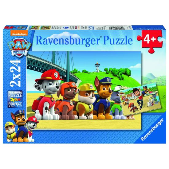 Puzzle Ravensburger Paw Patrol 2x24 pièces