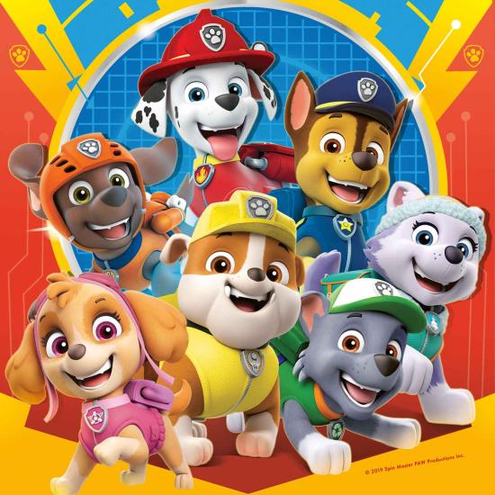 Ravensburger Puzzle Paw Patrol 3x49 pièces Ravensburger Puzzle Paw Patrol 3x49 pièces